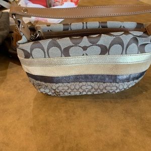 Small coach multi colored bag